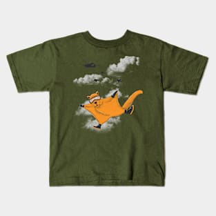 Flying Squirrel Suit Kids T-Shirt